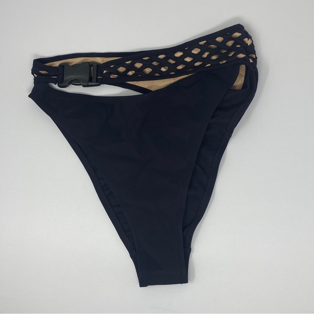 NWT Agent Provocateur Lopez Black Bikini Bottom - Picture 5 of 10